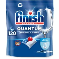 Finish Quantum Infinity Shine Vaatwastabletten - 120 capsules