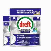 Dreft Platinum Vaatwastabletten - 162 tabletten
