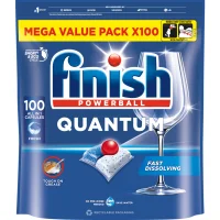Finish Vaatwastabletten Quantum All in 1 Regular - 4x100 tabletten