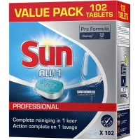 Sun all-in-1 - vaatwastabletten - 102 tabletten