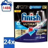 Finish Ultimate All in One Vaatwastabletten - 24x62 capsules
