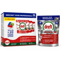 Dreft Platinum Plus Vaatwascapsules - 213 capsules