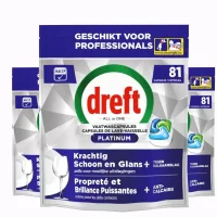 Dreft Platinum Vaatwastabletten - 243 tabletten