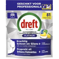 Dreft Platinum Vaatwastabletten - 81 tabletten