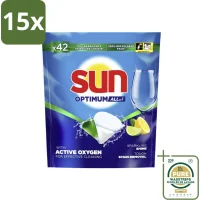 Sun Brilliant Shine All-in-1 Citroen Vaatwascapsules - 15x42 capsules