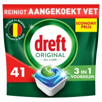 Dreft Original All In One Vaatwastabletten - 5x41 stuks