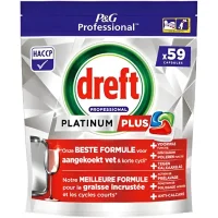 Dreft Platinum Plus Vaatwastabletten - 59 tabletten
