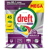Dreft Platinum Miracle Vaatwastabletten