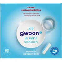 G'woon classic Vaatwastablet - 60 tabletten