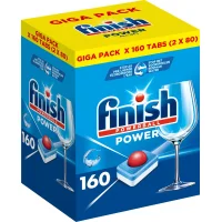 Finish Power All in One Regular Vaatwastabletten - 160 tabs