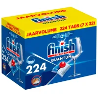 Finish Quantum All-in-1 Vaatwascapsules - 224 tabletten