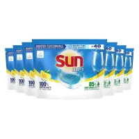 Sun All-in-1 Lemon Vaatwastabletten - 7x40 stuks