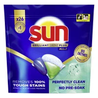 Sun Brilliant Shine Plus All-in 1 Vaatwastabletten - 26 tabletten