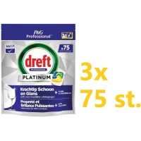 Dreft Platinum Lemon All in 1 Vaatwastabletten - 3x75 tabletten