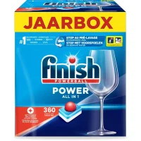 Finish Power All in One Vaatwastabletten - 360 capsules