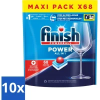 Finish Power Vaatwastabletten - 10x68 tabletten