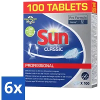 Sun Classic Professional Vaatwastabletten - 6x100 tabletten