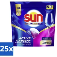 Sun Brilliant Shine All-in-1 Vaatwascapsules - 26 capsules