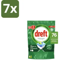 Dreft Original All-in-One Vaatwascapsules - 7x76 Capsules