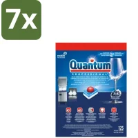 Finish Quantum Pro All-in-One Vaatwastabletten - 7x125 capsules