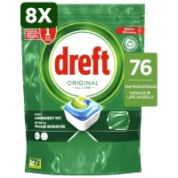 Dreft Original Vaatwascapsules - 8x76 capsules