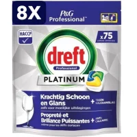 Dreft Platinum Vaatwastabletten - 8x75 tabletten